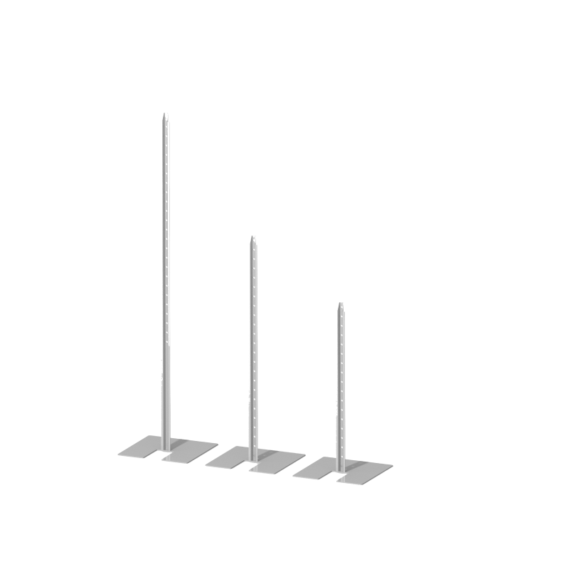 U-post With Base_microtech