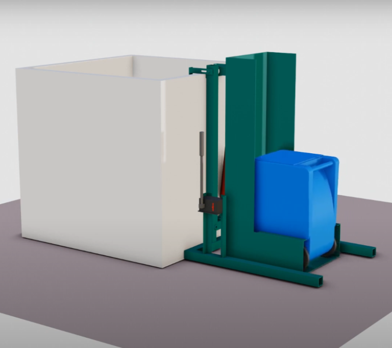 Hydraulic Dustbin Tipper_microtech