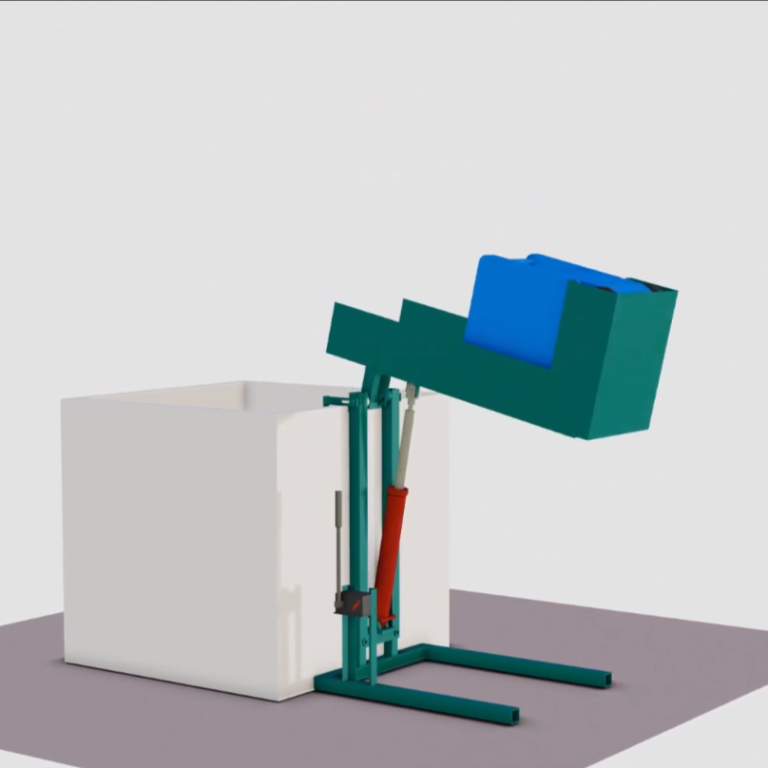 Hydraulic Dustbin Tipper_microtech